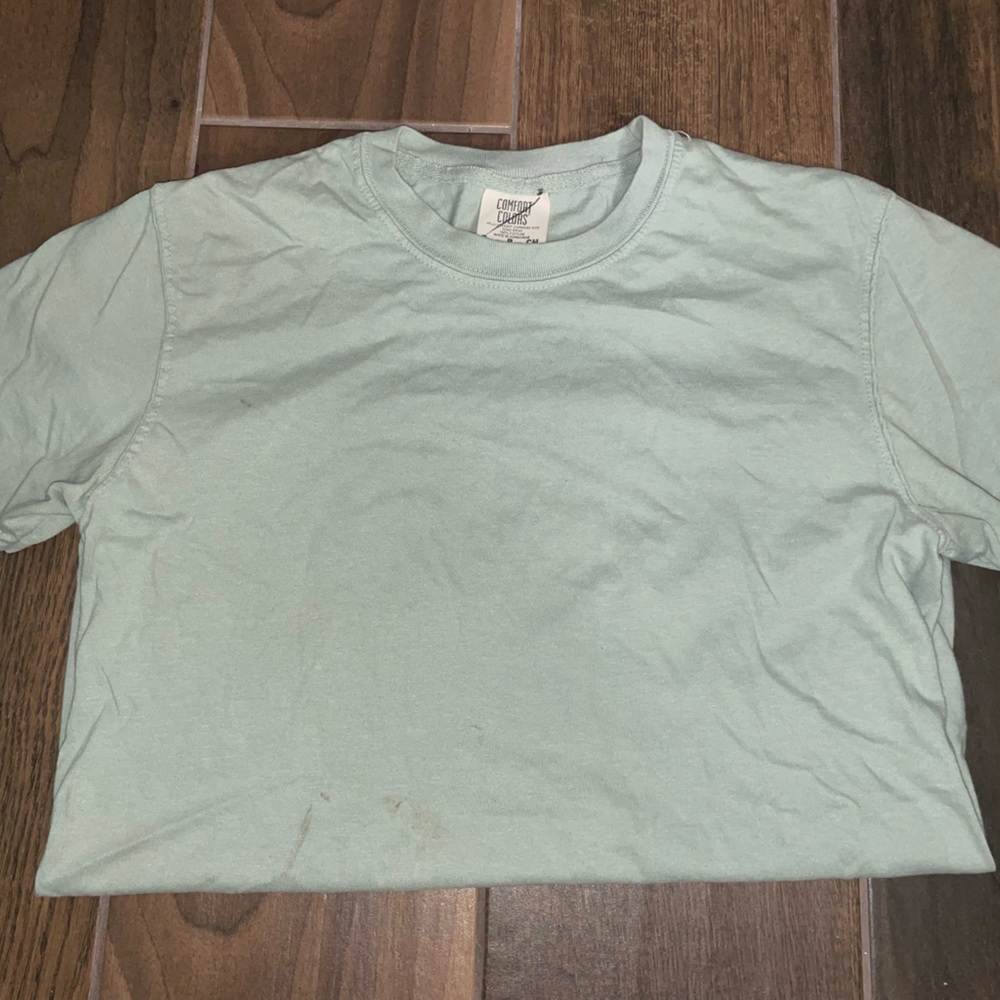 Light green t shirt